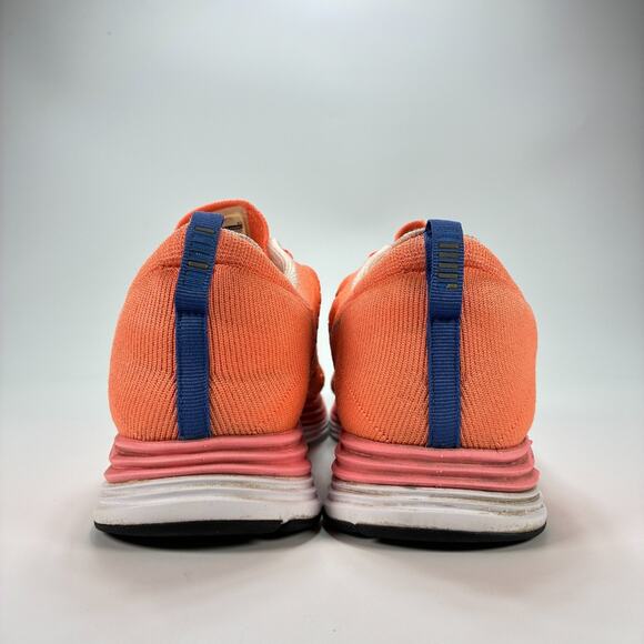 Nike Flyknit Lunar 1 Orange Running Shoes 554888-641 Women's Size 12 Men's 10.5 - Picture 5 of 10